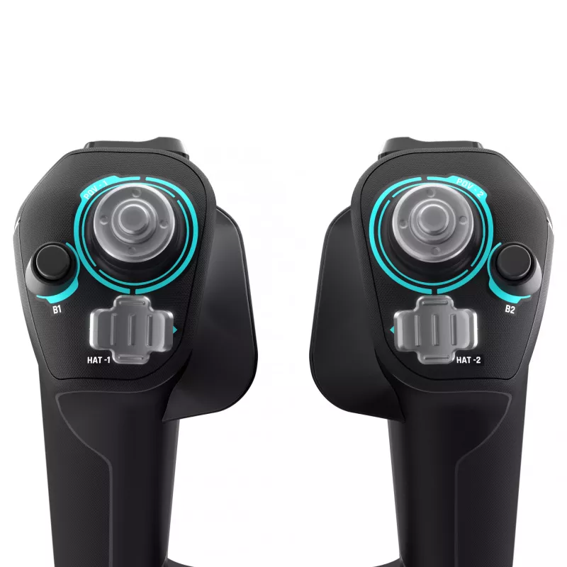 Flight Sim Turtle Beach VelocityOne Flight zwart USB analoog digitaal pc Xbox