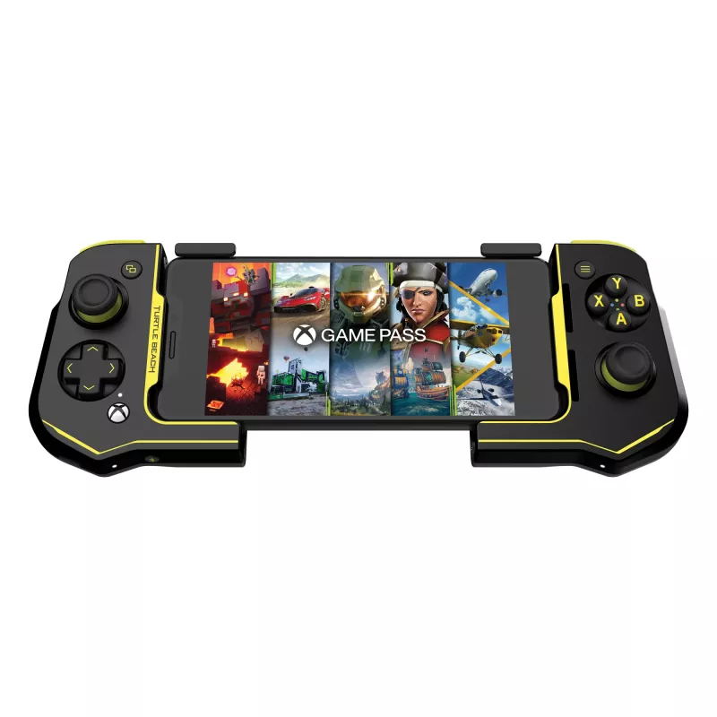 Gamepad Turtle Beach Atom zwart geel Bluetooth Android draadloos