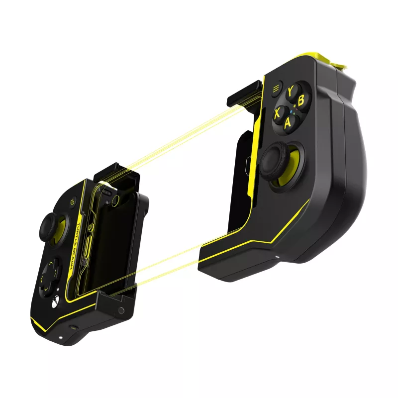 Gamepad Turtle Beach Atom zwart geel Bluetooth Android draadloos