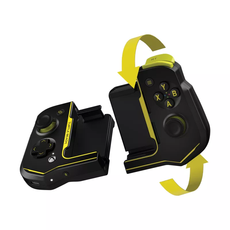 Gamepad Turtle Beach Atom zwart geel Bluetooth Android draadloos
