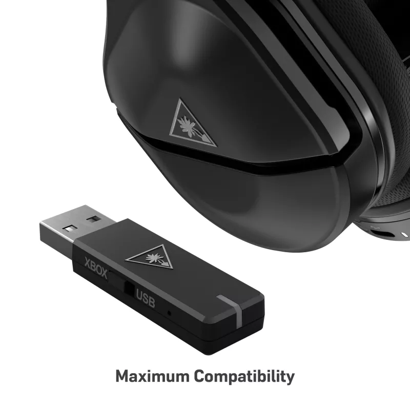 Headset Turtle Beach Stealth 600 Gen 2 MAX – bedraad & draadloos, USB-C, over-ear, 20–20000 Hz, zwart