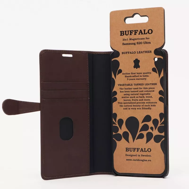 Buffalo 590028 telefoonhoesje 17,5 cm (6,9 inch) wallet-hoesje bruin