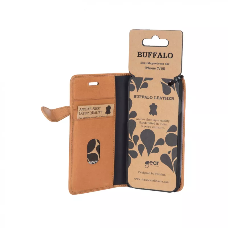 Buffalo 657514 telefoonhoesje 11,9 cm (4,7 inch) flip case cognac