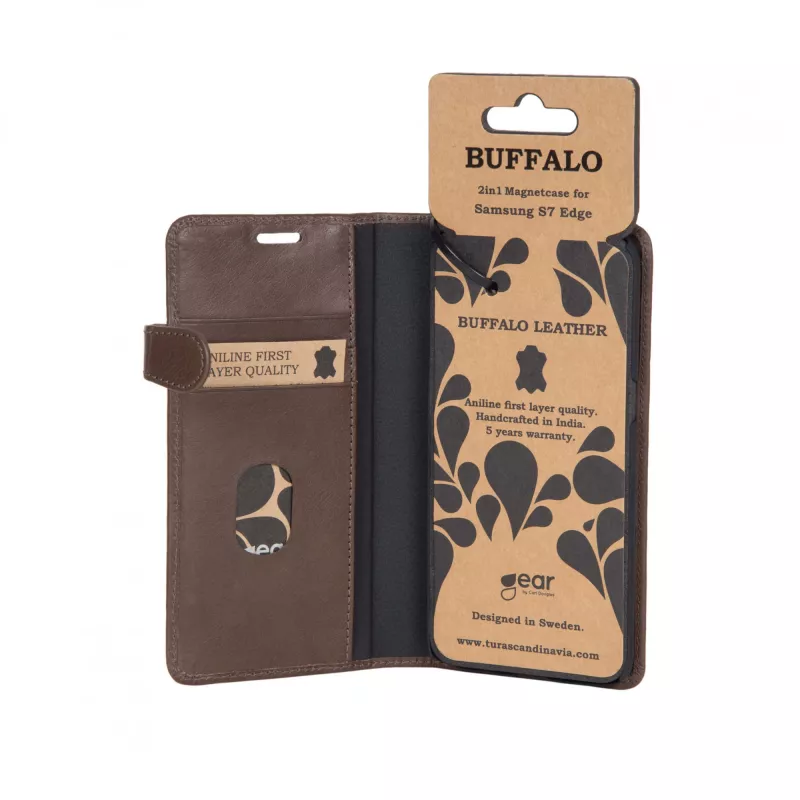 Buffalo 657525 telefoonhoesje 14 cm (5,5 inch) folio bruin