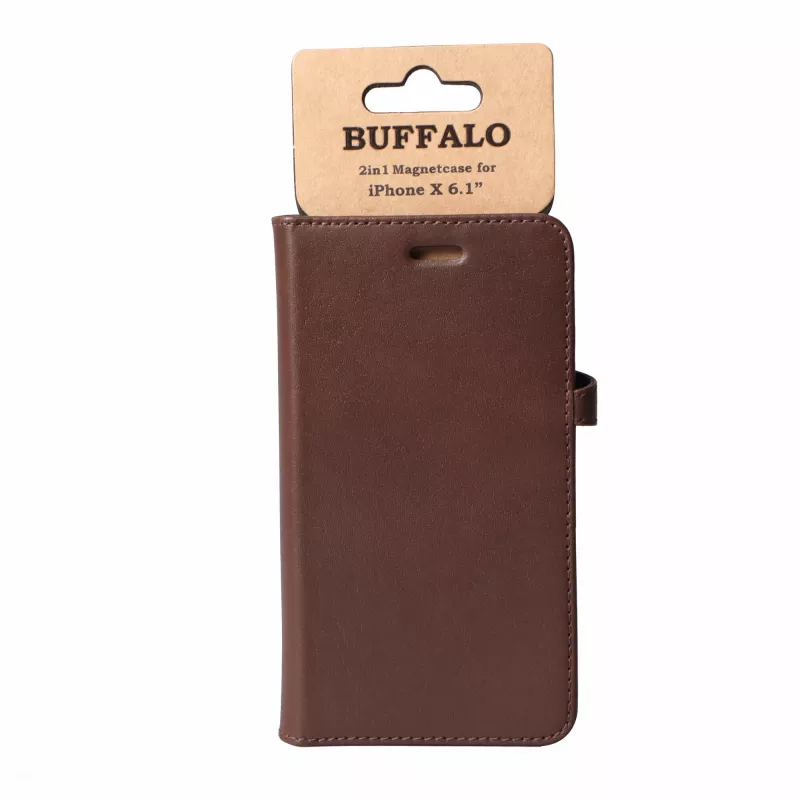 Buffalo 658562 telefoonhoesje 15,5 cm (6,1 inch) folio bruin