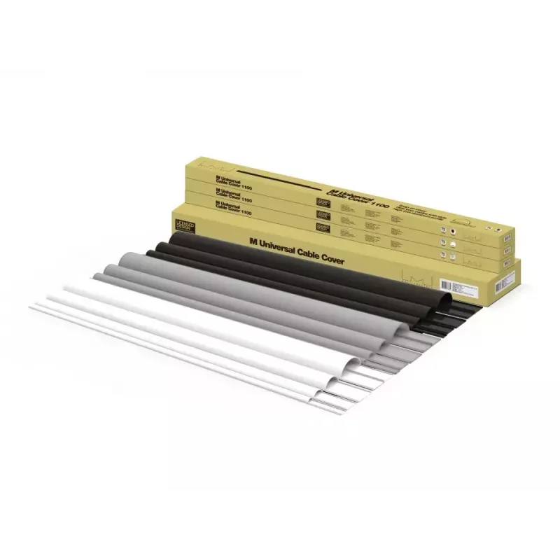 Multibrackets M universele kabelgoot zwart 18 mm breed 1600 mm lang