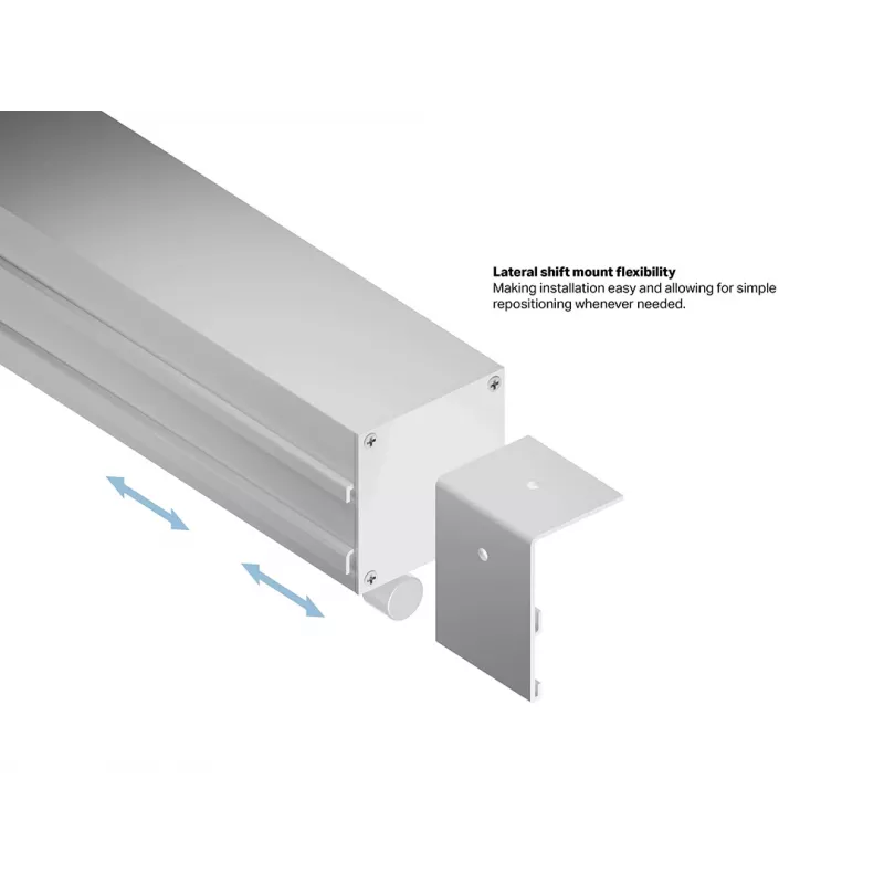 Multibrackets M 1:1 handmatig projectiescherm 200x200, 112 inch White Edition