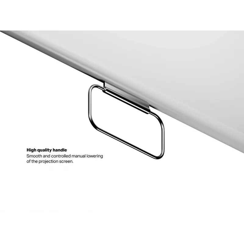 Multibrackets M 1:1 handmatig projectiescherm 200x200, 112 inch White Edition
