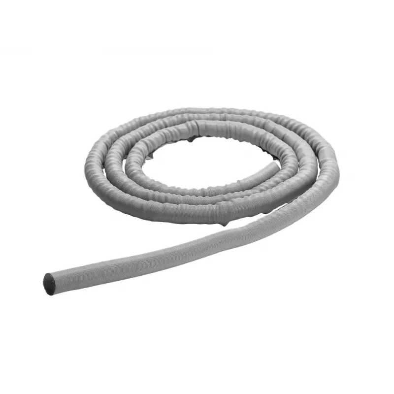 Kabelslang Multibrackets M Universal zelfwikkelend 19 mm zilver 25 m, polyester, -50–150°C