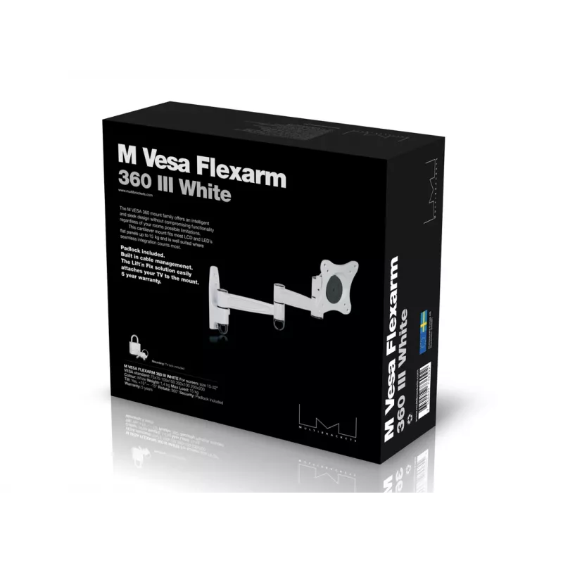 Multibrackets M VESA Flexarm 360 III wit 15 kg 15-32 inch