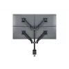 Multibrackets M VESA Gas Lift Arm Quad zwart 40 kg 15-32 inch