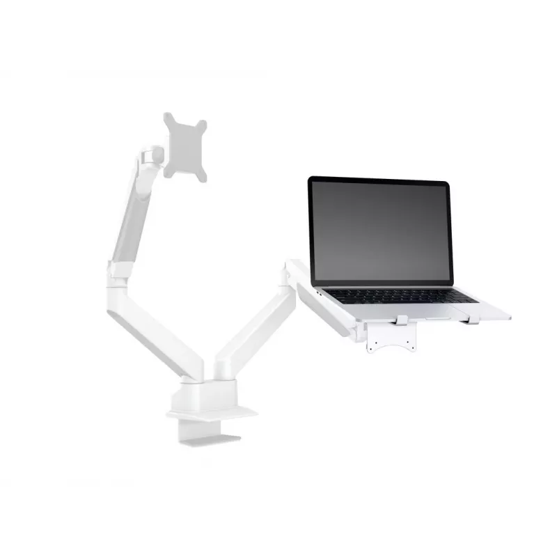 Multibrackets M laptophouder gasdrukarm zilver