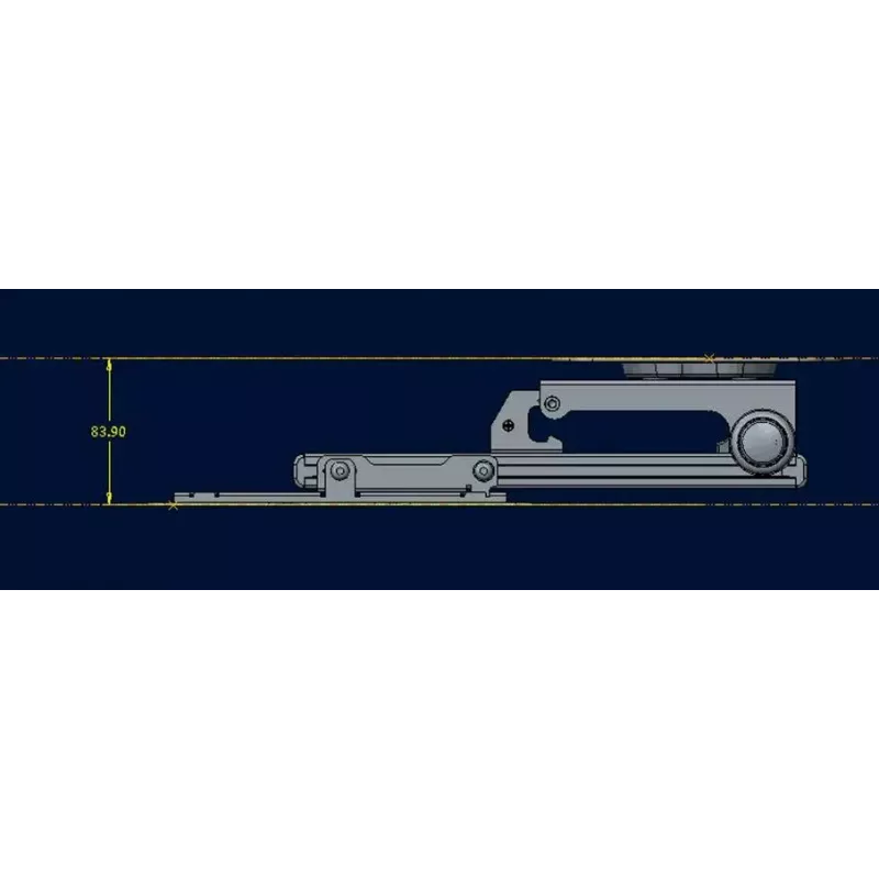 Houder Multibrackets M Vesa Flip Down zwart