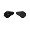 Polssteun Mousetrapper Armrest Split – kunstleer, zwart, 305×195×24 mm