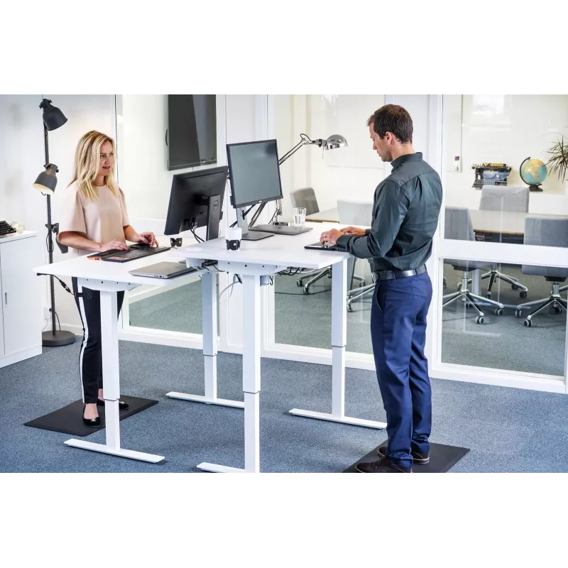 Standing Mat Mousetrapper Active sta-mat — rechthoekig, zwart, 740×450 mm, 1,8 cm dik