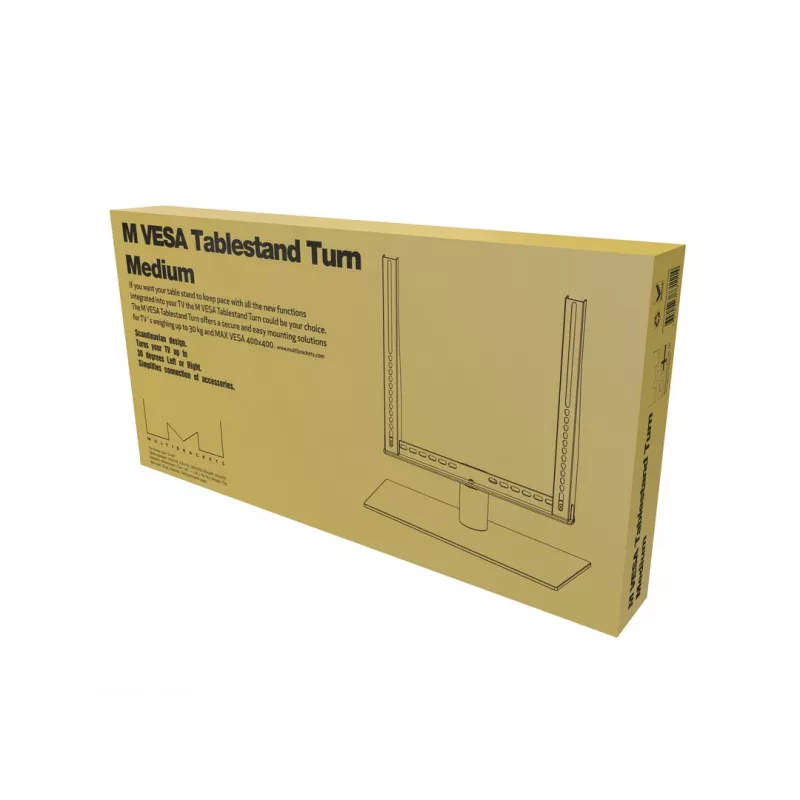 Tafelstandaard Multibrackets M VESA Tablestand Turn zwart middel MAX 400x400
