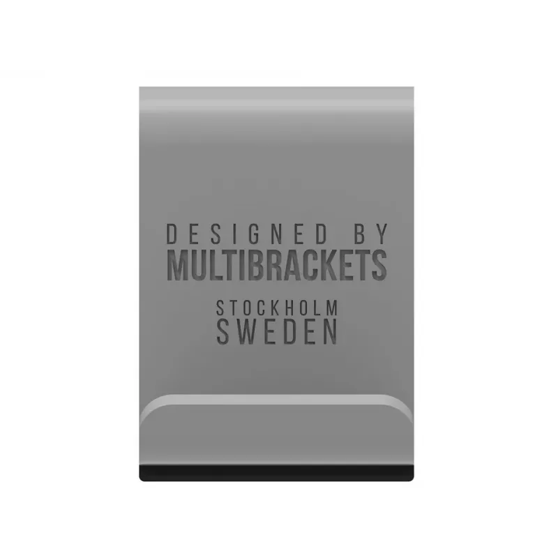 Multibrackets M Headset-houder bureau zilver, koptelefoonhouder, aluminium, 52 g, zilver