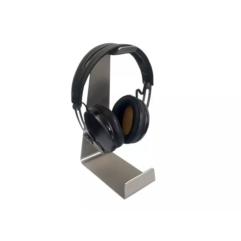 Koptelefoonhouder Multibrackets M Headset Holder tafelstandaard zilver aluminium