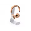Koptelefoonhouder Multibrackets M Headset Holder tafelstandaard zilver aluminium