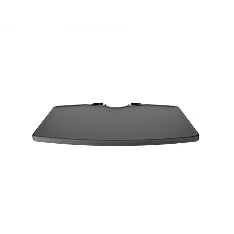 Legbord Multibrackets M Public Floorstand Shelf Basic 150 zwart kunststof staal