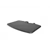 Legbord Multibrackets M Public Floorstand Shelf Basic 150 zwart kunststof staal