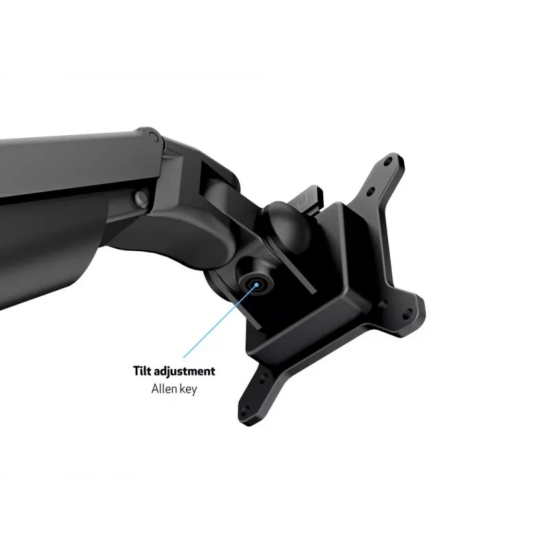 Multibrackets M VESA Gasliftarm enkel zwart HD