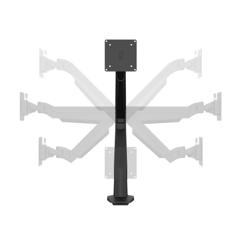 Multibrackets M VESA Gasliftarm enkel zwart HD