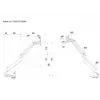 Multibrackets M VESA Gasliftarm enkel zwart HD