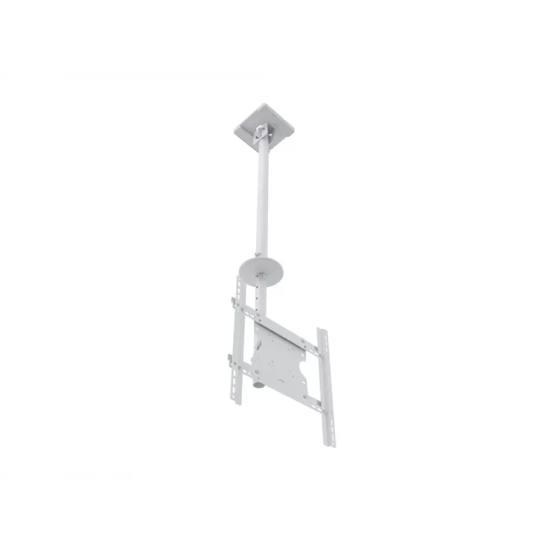 Multibrackets M Public Ceilingmount Medium Single White 3000 maximaal draagvermogen 30 kg min. schermformaat 32 inch max. schermformaat 55 inch