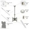 Multibrackets M Public Ceilingmount Medium Single White 3000 maximaal draagvermogen 30 kg min. schermformaat 32 inch max. schermformaat 55 inch