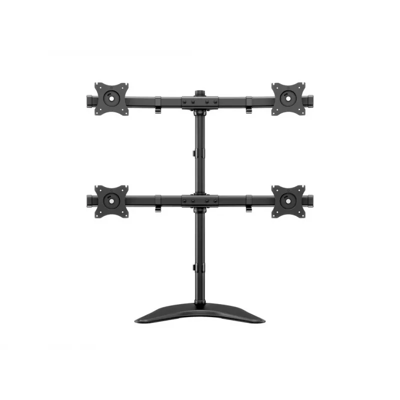 Multibrackets M Deskstand Basic Quad vrijstaande houder 32 kg 15-27 inch