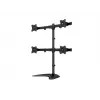 Multibrackets M Deskstand Basic Quad vrijstaande houder 32 kg 15-27 inch