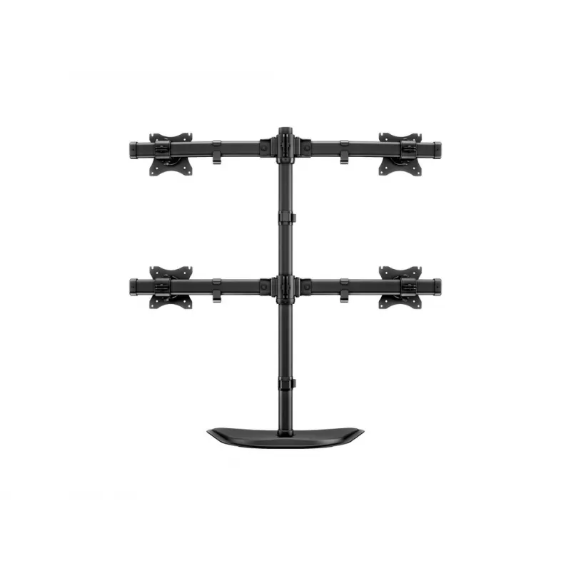 Multibrackets M Deskstand Basic Quad vrijstaande houder 32 kg 15-27 inch