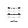Multibrackets M Deskstand Basic Quad vrijstaande houder 32 kg 15-27 inch