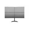 Multibrackets M Deskstand Basic Quad vrijstaande houder 32 kg 15-27 inch