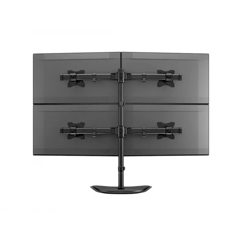 Multibrackets M Deskstand Basic Quad vrijstaande houder 32 kg 15-27 inch