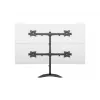 Multibrackets M Deskstand Basic Quad vrijstaande houder 32 kg 15-27 inch