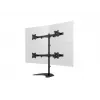 Multibrackets M Deskstand Basic Quad vrijstaande houder 32 kg 15-27 inch