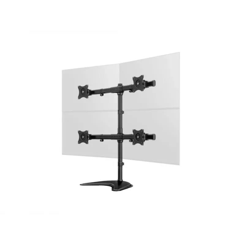Multibrackets M Deskstand Basic Quad vrijstaande houder 32 kg 15-27 inch