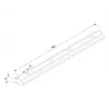 Railverlenging Multibrackets M Pro Series aluminium 180 mm