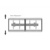 Flatscreen-montagearm Multibrackets M Pro Series Micro-Adjustable Arms 400mm zwart staal