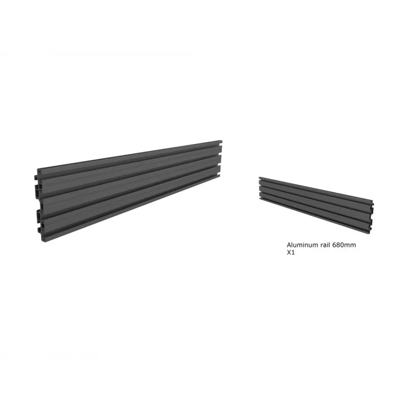 Rail Multibrackets M Pro Series Single Screen Rail 68cm zwart