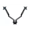 Multibrackets M VESA Gas Lift Arm Dual Side by Side zwart klem 20 kg 15-32 inch