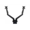 Multibrackets M VESA Gas Lift Arm Dual Side by Side zwart klem 20 kg 15-32 inch