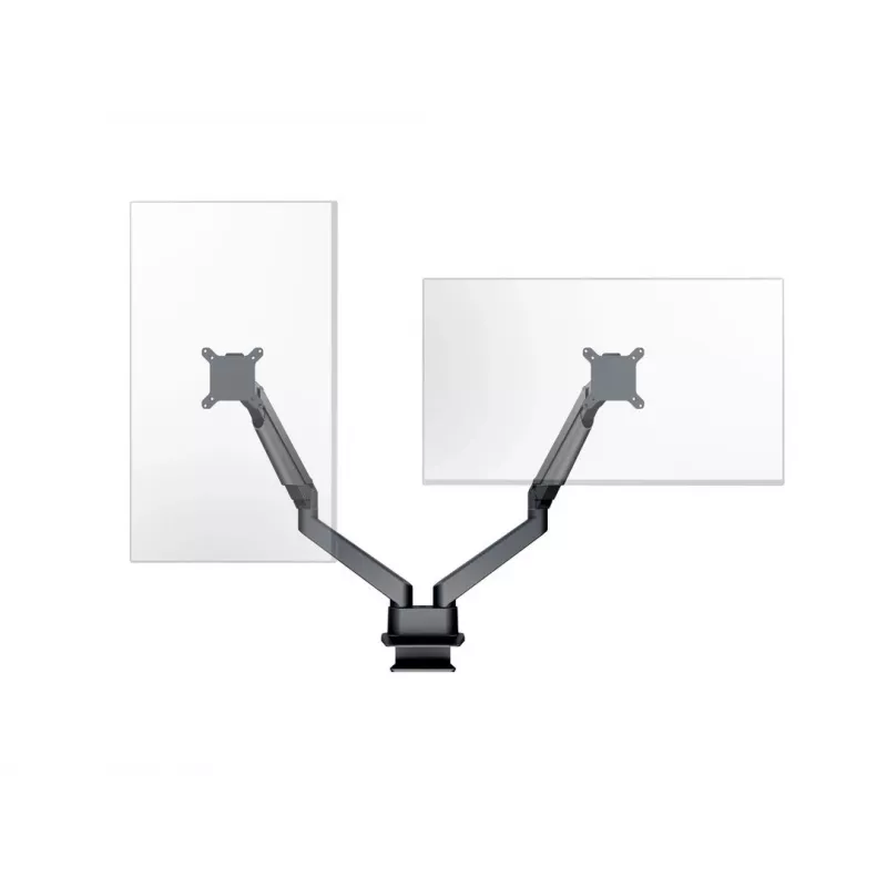 Multibrackets M VESA Gas Lift Arm Dual Side by Side zwart klem 20 kg 15-32 inch