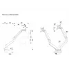Multibrackets M VESA Gas Lift Arm Dual Side by Side zwart klem 20 kg 15-32 inch