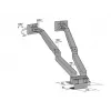 Multibrackets M VESA Gas Lift Arm Dual Side by Side zwart klem 20 kg 15-32 inch