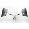 Multibrackets M VESA Gas Lift Arm Dual Side by Side zwart klem 20 kg 15-32 inch