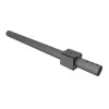 Mastboormal MULTIBRACKETS M Pro Series — stalen behuizing, zwart, 76,5×78,2 mm, 1,5 kg