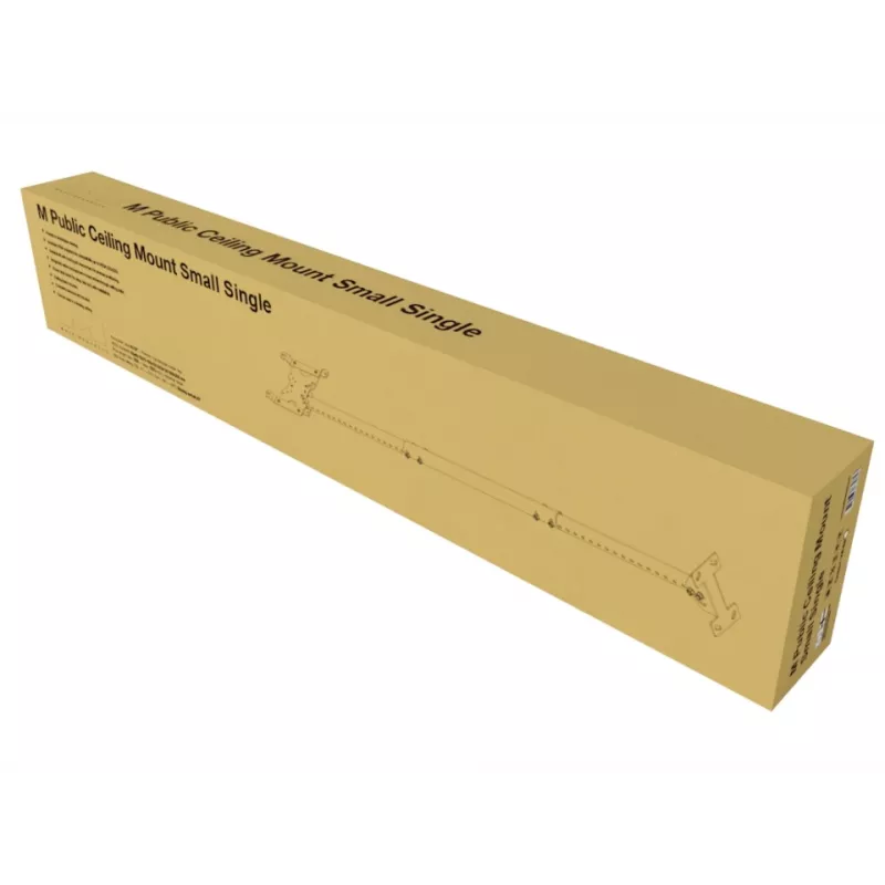 Plafondsteun Multibrackets M Public Small Single wit 1500 14 kg 10-32 inch